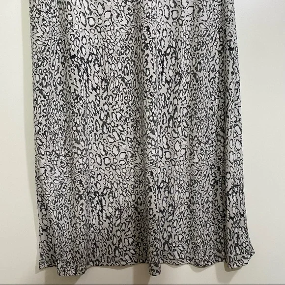 Michael Kors Leopard Maxi Skirt Size L - Picture 9 of 10